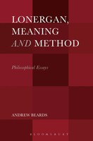 Andrew Beards | Lonergan, Meaning And Method | Buch | Englisch (2016) | Gebunden