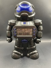 WAH HING TOY ROBOT BANK Tracks Date, Time, Encourages Saving Eyes Light Up Blue