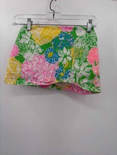 Pre-Owned Lilly Pulitzer Green Child Size 8 Girl's Skirt