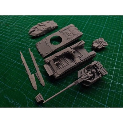 3d Printed 1/72 German MBT Leopard 2A7Hu (Full Interior) Unpainted Kit