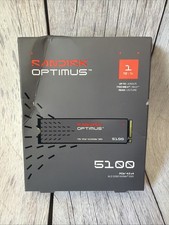 SanDisk Optimus 5100 M.2 2280 PCIe 4.0 NVMe SSD 1TB High Performance Damage Box