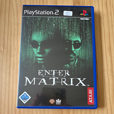 Atari Enter the Matrix Sony PlayStation 2 PAL USK 16 mit Handbuch