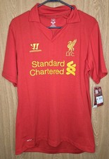 Liverpool 2012 - 2013 home football shirt jersey camiseta Warrior size M New