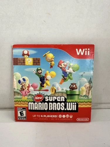 Nintendo New Super Mario Bros. Nintendo Wii Game Untested