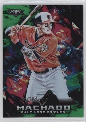 2018 Topps Fire Green 184/199 Manny Machado #79 0q3
