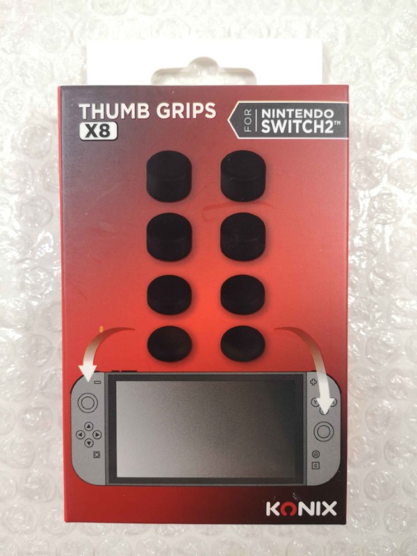 THUMB GRIPS X8 SWITCH 2 KONIX NEW
