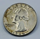 1964-P 90% Silver Washington Quarter US Mint Philadelphia