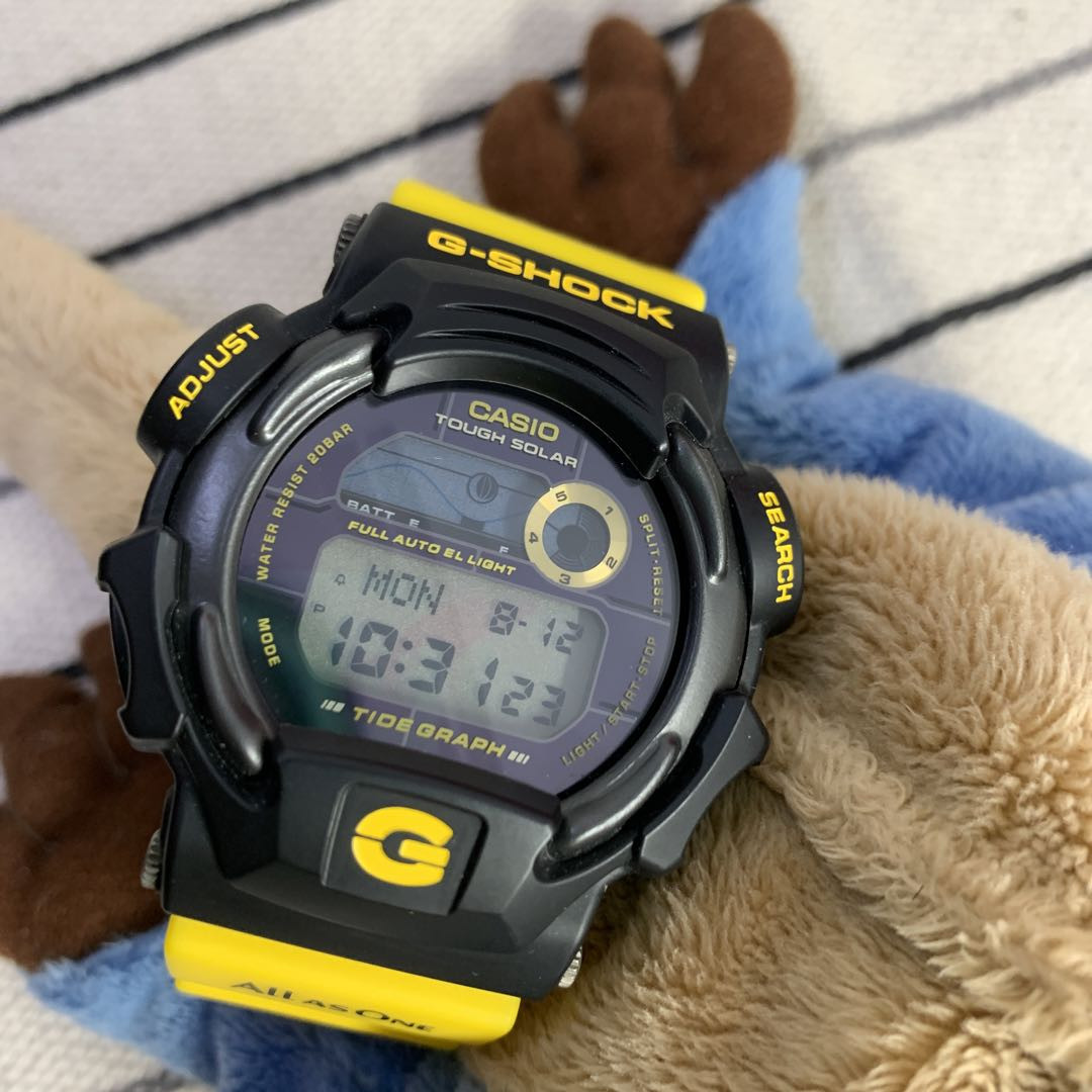 G-Shock Gulfman Dw-9701K-9Jf Digital Quartz Men T25 Dw-9701K-9Jr