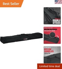 Spacious 50" Speaker Stand Bag - Lightweight  Water-Resistant Carrying Solution
