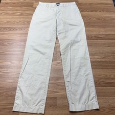 Polo Ralph Lauren Pants Boys 20 Beige Khaki Straight Leg Cotton Chino Classic