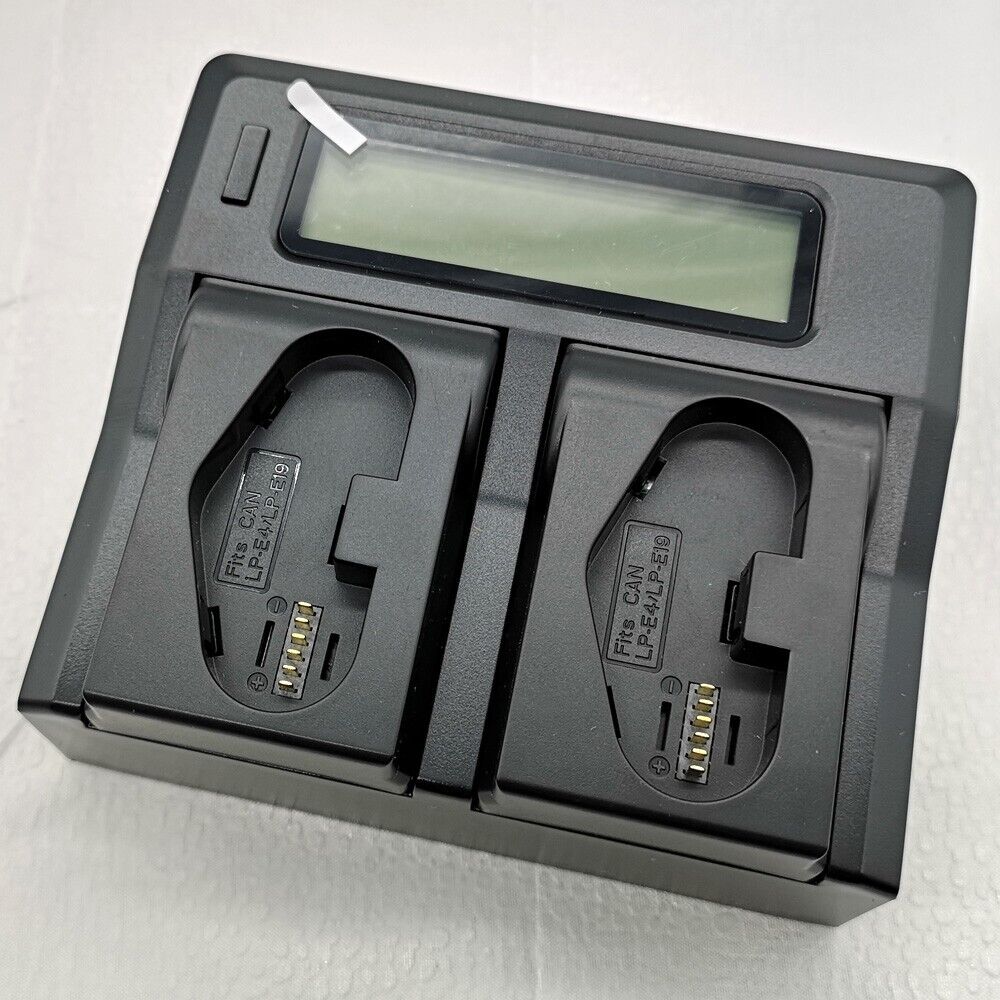 Quick LCD Battery Charger for Canon EOS-1D C 1Dc 1DX 1Ds Quick LCD Battery Charger for Canon EOS-1D C 1Dc 1DX 1Ds