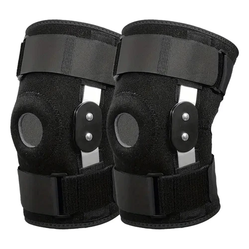 Klapp Kniebandage Kompressionshülse Gelenkstütze offen Patella Stabilisator Bandage - Bild 23 von 23