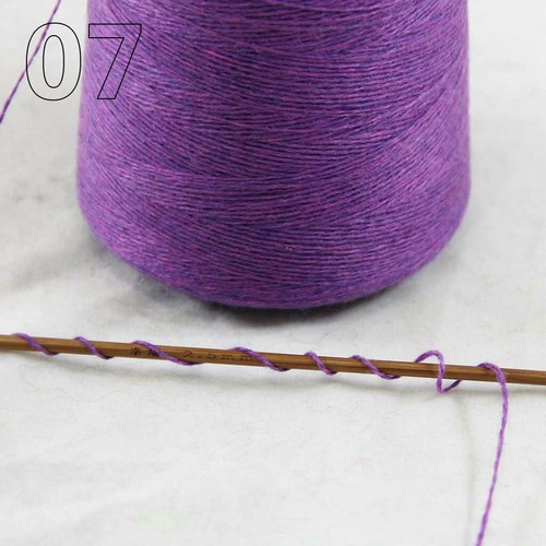 New Lace Soft 1x100g Cone Pure Cashmere Hand Rugs Blankets Crocheted Yarn 07 - Picture 15 of 24