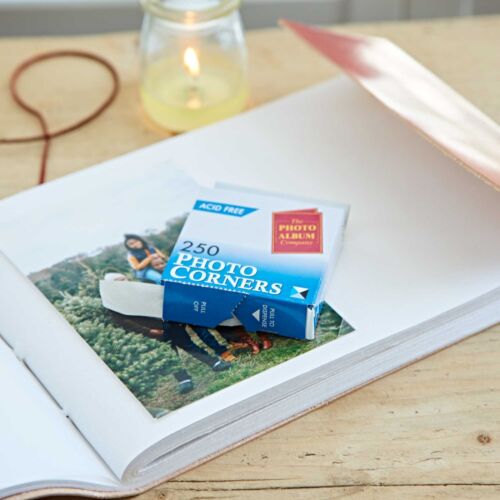 Photo Corners Invisible Clear Transparent Permanent Acid Free - Pack 750 - Picture 2 of 2