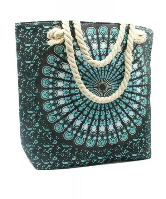 Blue Geometric Bags & Handbags for Women