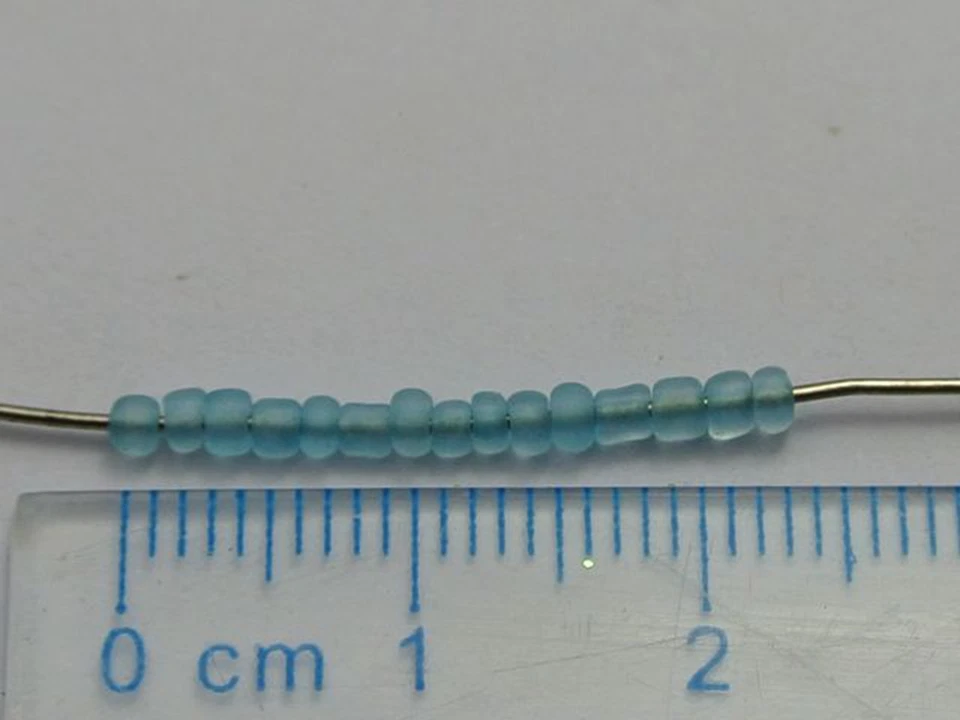 2000 Frosted Mini Glass Beads 2mm (10/0) + Storage Box Colour Choice Jewelry Mak - Image 2 of 4