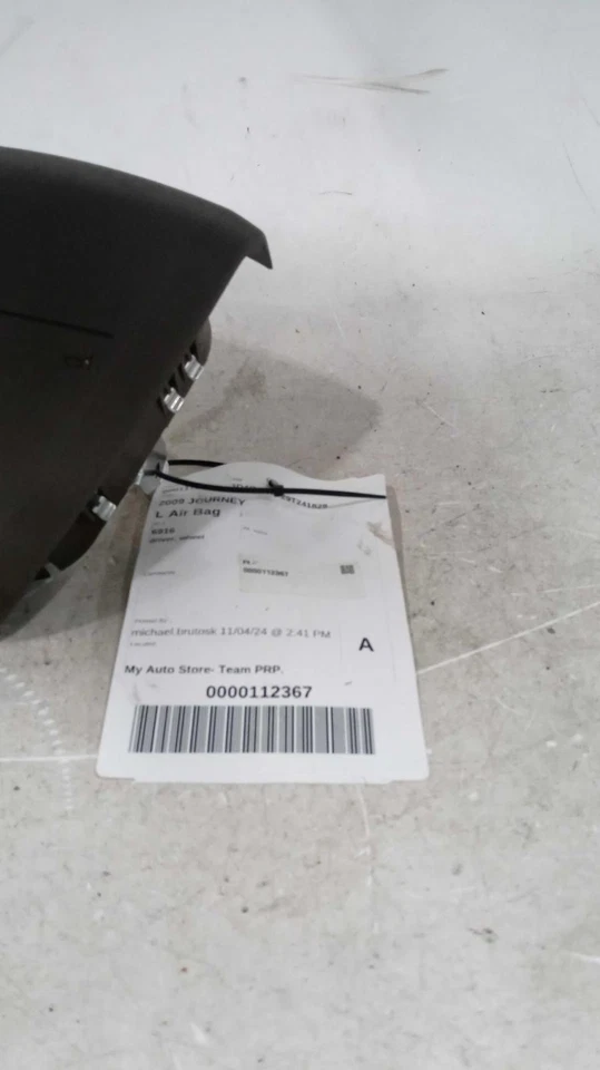 2009 Dodge Journey Steering Wheel Air Bag Red Used 124K Miles OEM 400615 Foto 2 de 4