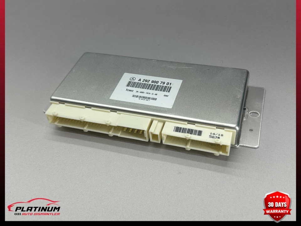 Módulo de control de suspensión neumática activa OEM 13-19 Mercedes Benz GL63 AMG GLE63 AMG Foto 3 de 4