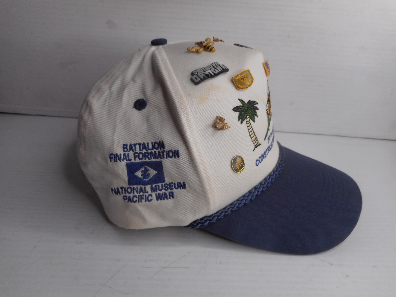 U.S. Navy Seabees "Can Do" Embroidered Baseball Cap – Officially Licensed, Adjustable