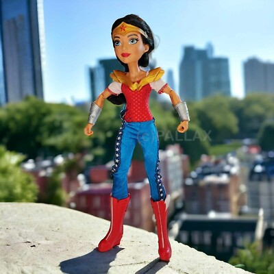 DC SUPER HERO GIRLS DMM28 - POWER ACTION WONDER WOMAN 30 CM PUPPE / MATTEL 2016