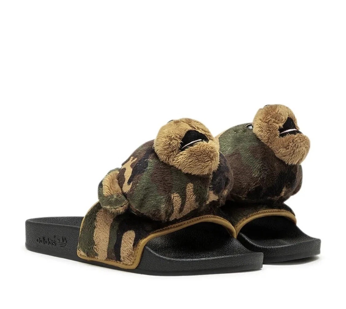 Adidas clearance adilette teddy