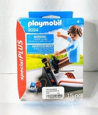 PLAYMOBIL Skateboarder with Ramp Building Set Multi 