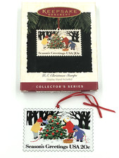 Hallmark Ornament SEASONS GREETINGS USA Chris...