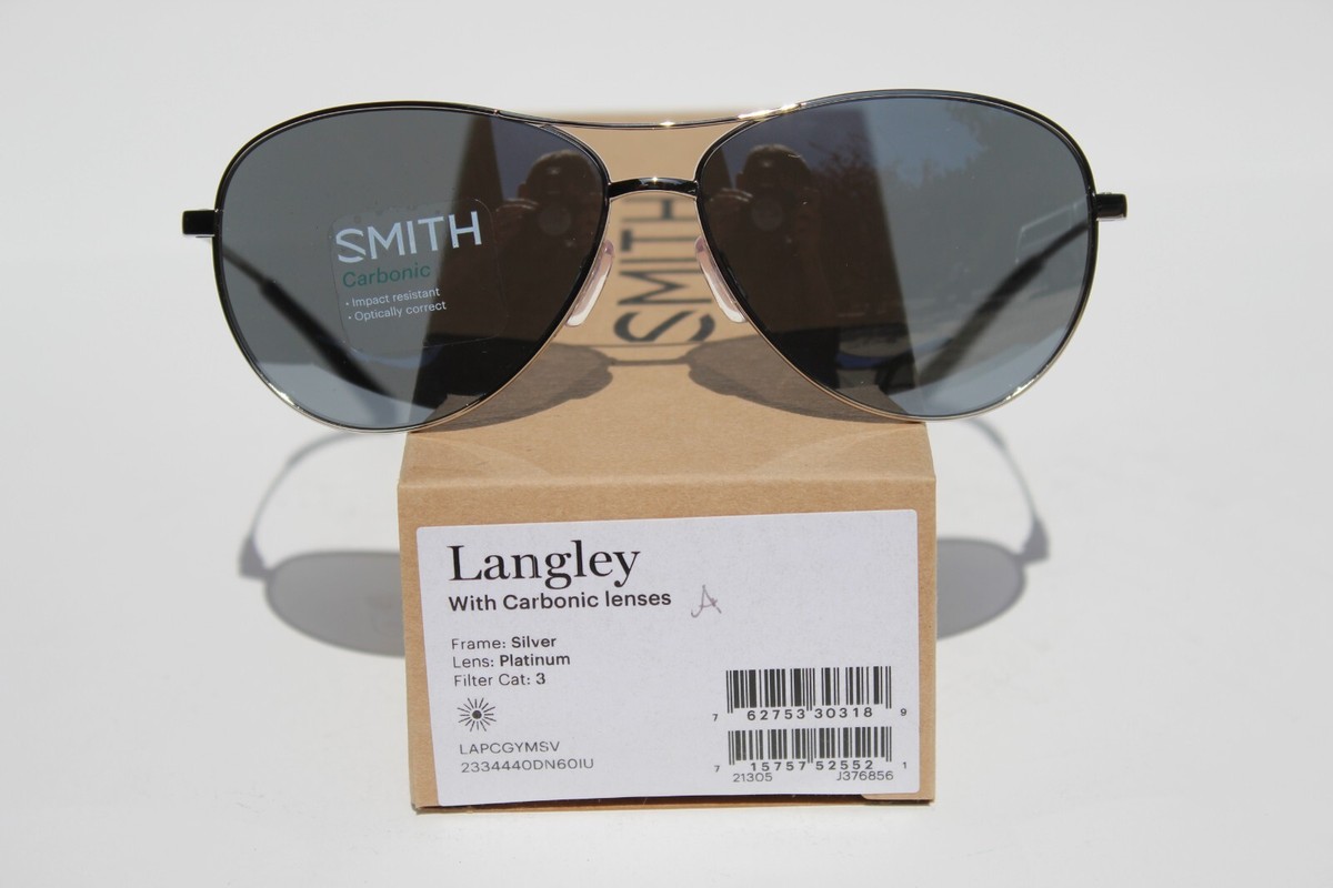 SMITH optics Langley silver/platinum Smith Langley Lifestyle Sunglasses - Silver | Dominican  main image 4