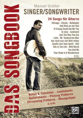 Singer/Songwriter - Das Songbook | 24 Songs für Gitarre | Manuel Gruetter | Buch - Bild 1 von 1