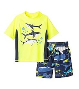 carter's shark swimsuit