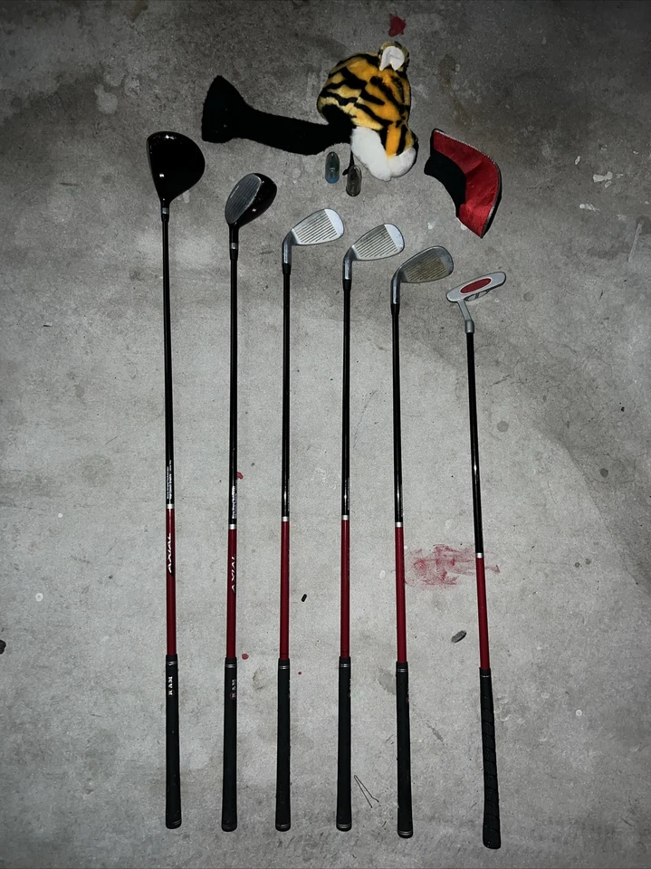 Juego de 5 palos de golf Ram Sensor Junior niños jóvenes con bolsa de transporte diestro Foto 2 de 4