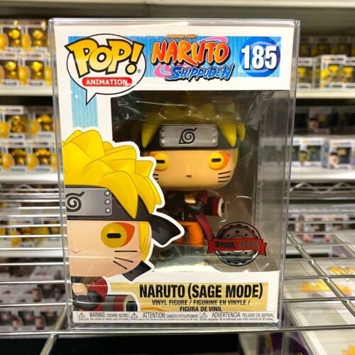  Funko Pop! Animation Naruto Shippuden: Naruto Uzamaki Sage Mode  Special Edition Multicolor Exclusive #185 : Toys & Games