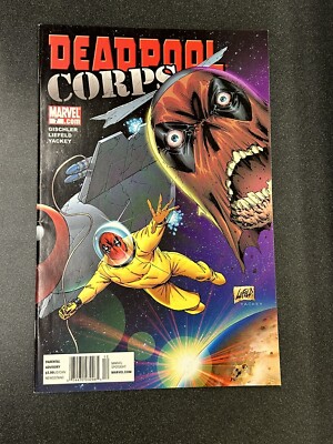 Deadpool Corps #7 VF 2010 Marvel Comics Rob Liefeld Newsstand Rare