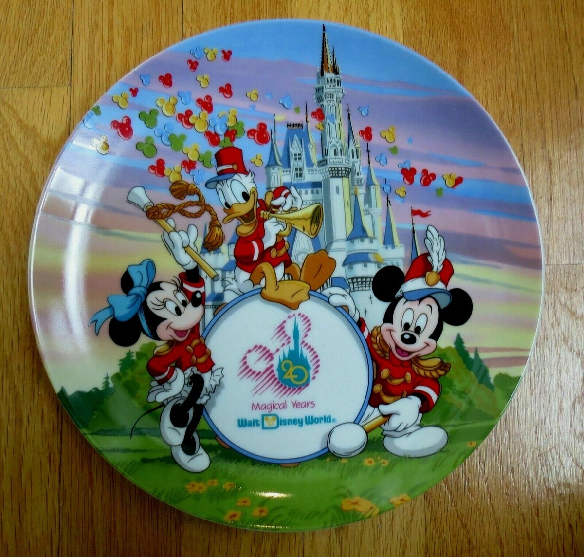 アンティーク　30年前　Walt Disney World プレート　2枚セット s-l1200.jpg