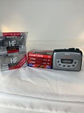 RCA RP1882 Portable AM/FM Stereo Radio Cassette Player Tested Blank Tapes