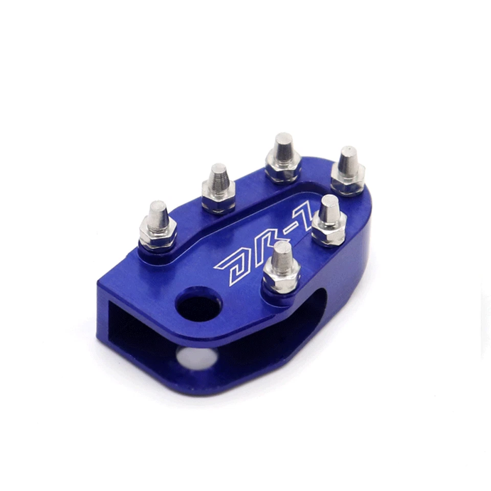CNC  Rear Foot Brake Pedal Lever Plate Tip For Suzuki DRZ400E DRZ400 S/SM DRZ250 - Imagem 3 de 4