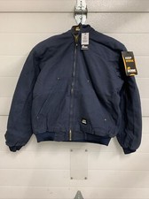 Mens Heartland Washed Duck Hooded Work Jacket...
