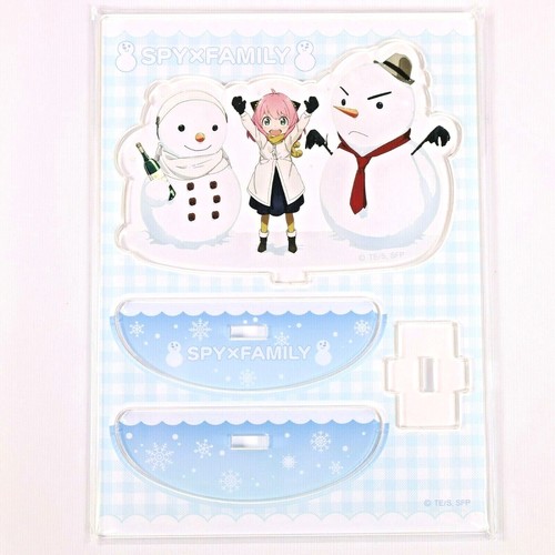 Spy x Family Anya Snowman Tote bag & Pinback Button & Acrylic stand set Movic - Picture 4 of 9