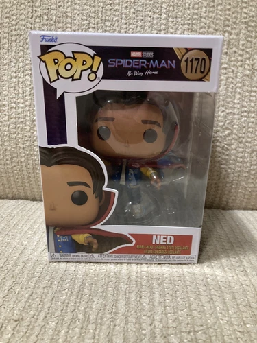 Funko Pop Marvel #1170 SpiderMan No Way Home Ned w/ Cloak Walmart Exclusive NEW