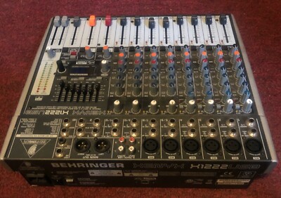 Behringer Xenyx X1222USB Mixer with USB and Effects 736211583048| eBay