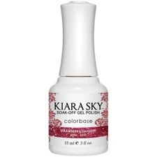 Kiara Sky Soak-off UV Gel Polish G522 Strawberry Daiquiri 0.5oz