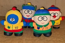 Bootleg South Park 8" Plush Sports Kids Knock Off Stan Kyle Cartman Kenny Set