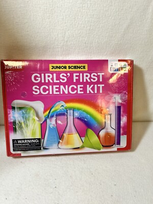 NEW Doctor Jupiter Girls First Science Experiment Kit for Kids Ages 4-8 Yrs STEM