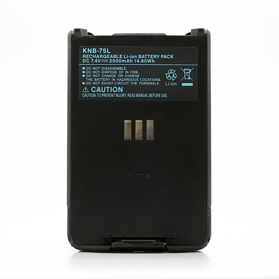 7.4V 2000mah Li-ion battery for Kenwood TH-D74A TH-D74 TH-D75A KNB