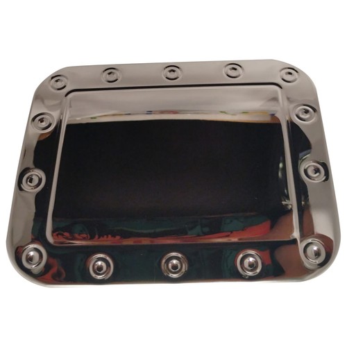CUBIERTA PUERTA TANQUE DE GASOLINA DE ACERO INOXIDABLE PARA DODGE MAGNUM 2005-2010 Y CHRYSLER 300C - Imagen 9 de 9