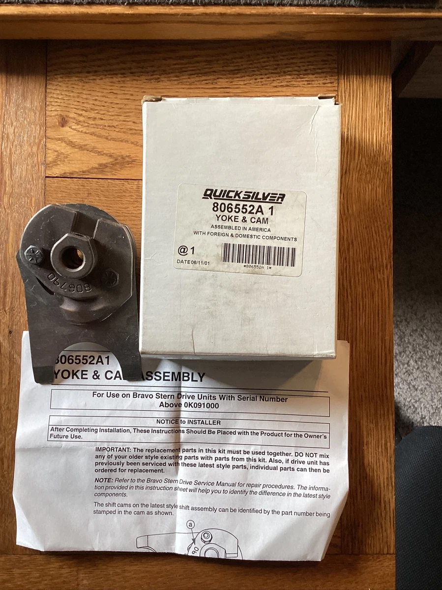 806552A1 Mercury Quicksilver Yoke & Cam Assembly - 806552A 1 | eBay