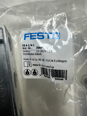 Festo FR-4-1/4-C (7849) Verteilerblock 6