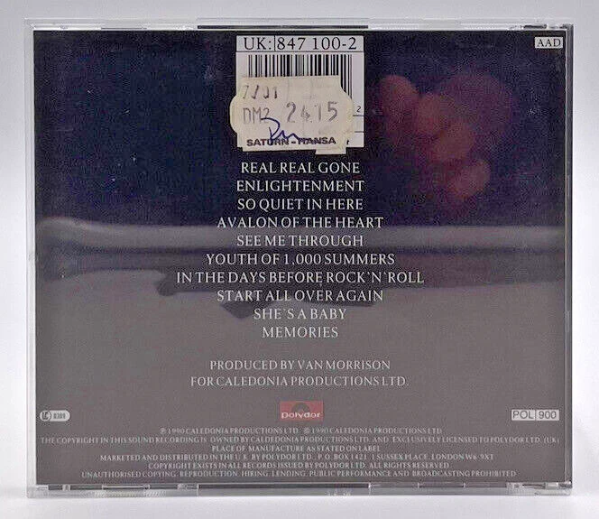 Van Morrison - Enlightenment CD Musik Zustand Akzeptabel - Bild 2 von 2
