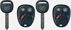2 For 2003-2006 Cadillac Escalade 3B Remote Fob LHJ011 Combo With B102 Logo Key
