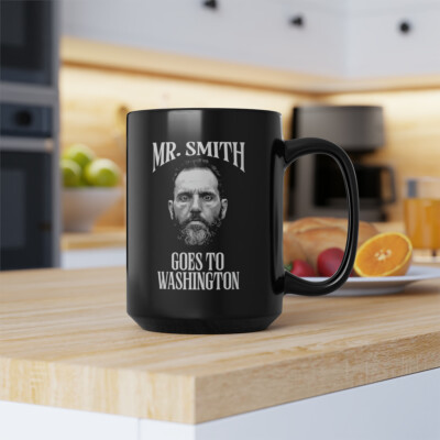 Jack Smith - Mr. Smith Goes to Washington - Jack Smith 15 oz Black Mug